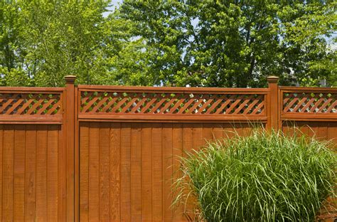 residential privacy fence ideas